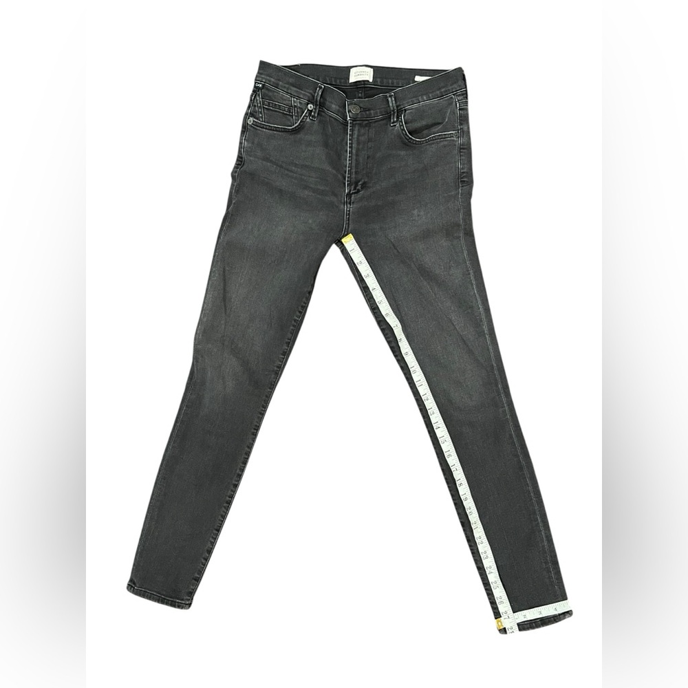 CITIZEN OF HUMANITY Womens Jeans Charcoal Wash Skinny ROCKET ANKLE Size 29 - Picture 12 of 14